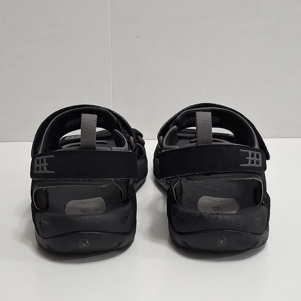 Teva Minam Sandals Mens 10 Hiking Strappy Comfort Low Top Flat Hook & Loop Black